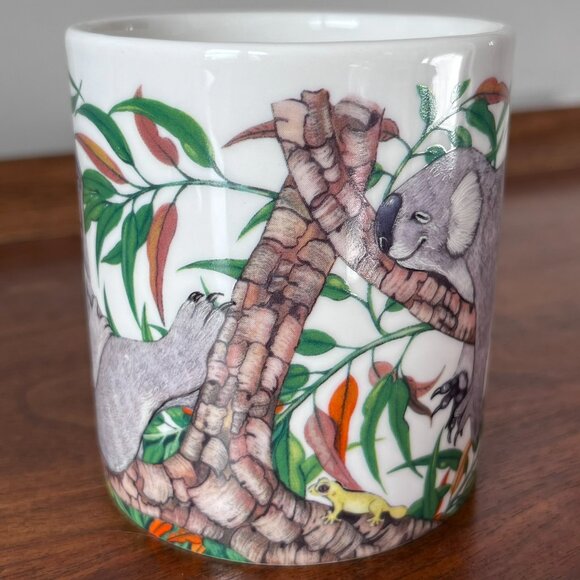 Australian Fine China Wildlife Koala Mug "Stuffed Again" Priscilla Parker Wright - Picture 4 of 10